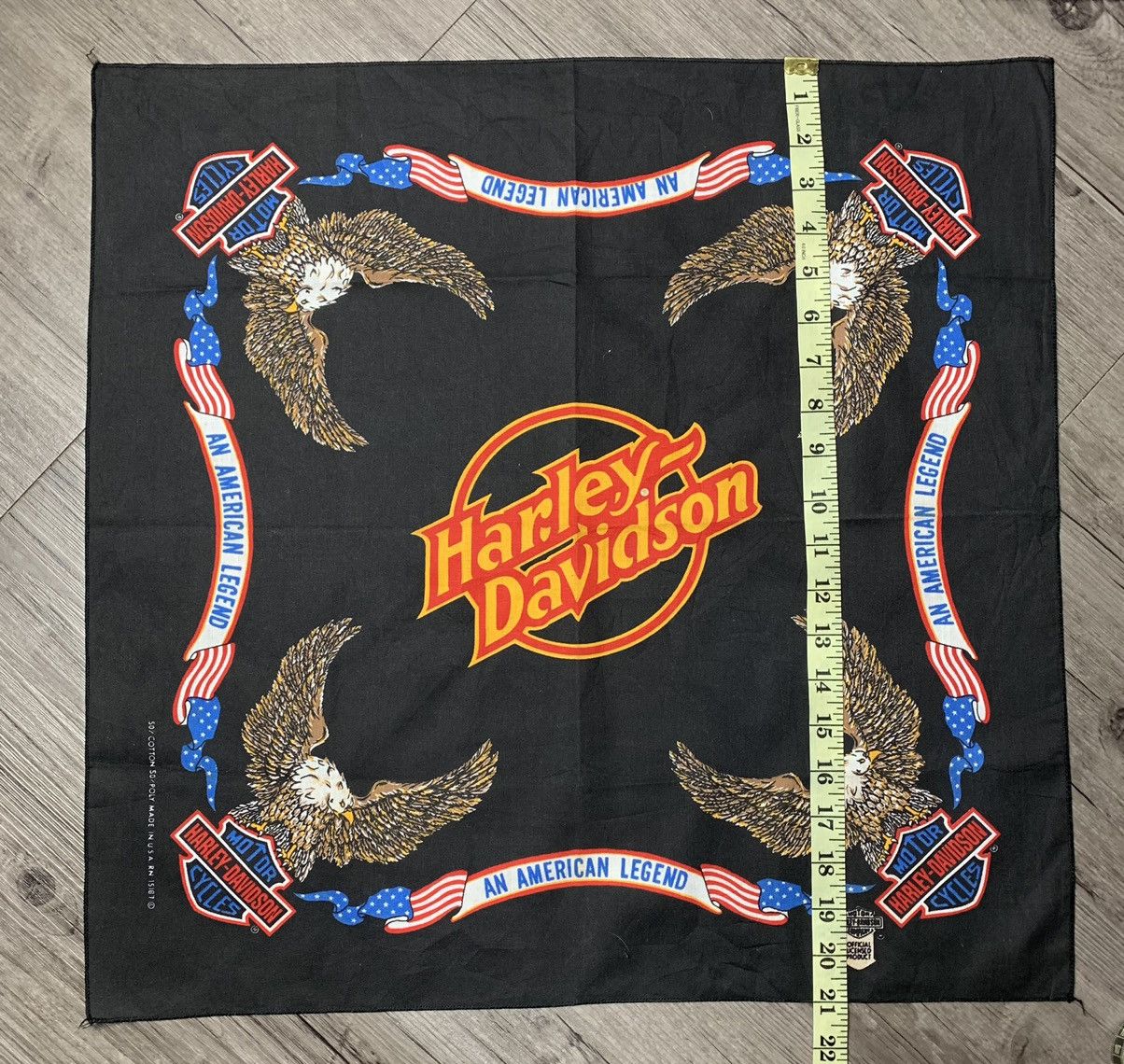 Harley Davidson Harley Davidson Handkerchief / Neckercheif / Bandana Size ONE SIZE - 8 Thumbnail