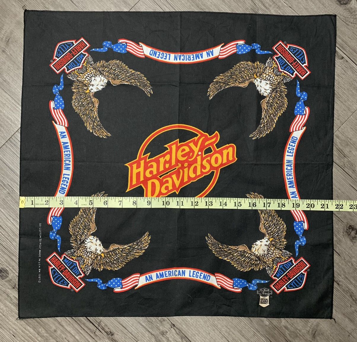 Harley Davidson Harley Davidson Handkerchief / Neckercheif / Bandana Size ONE SIZE - 7 Thumbnail