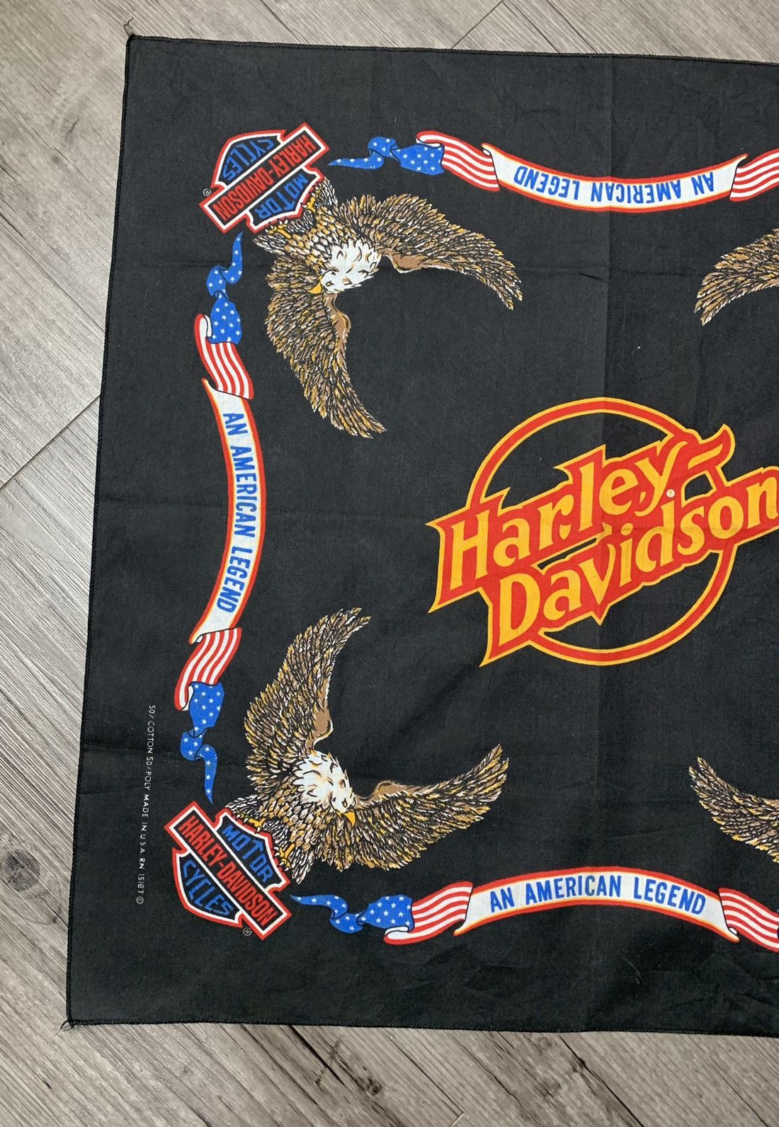 Harley Davidson Harley Davidson Handkerchief / Neckercheif / Bandana Size ONE SIZE - 4 Thumbnail