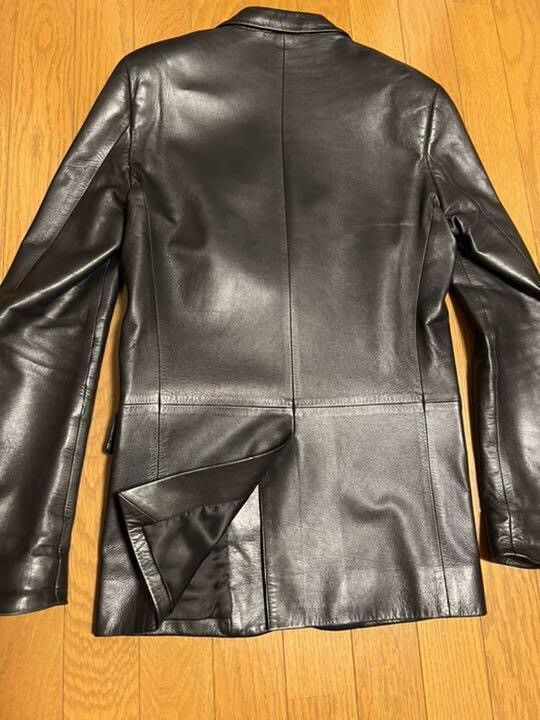 Dior × Hedi Slimane 2004AW "Strip" Leather Jacket Size US S / EU 44-46 / 1 - 3 Thumbnail