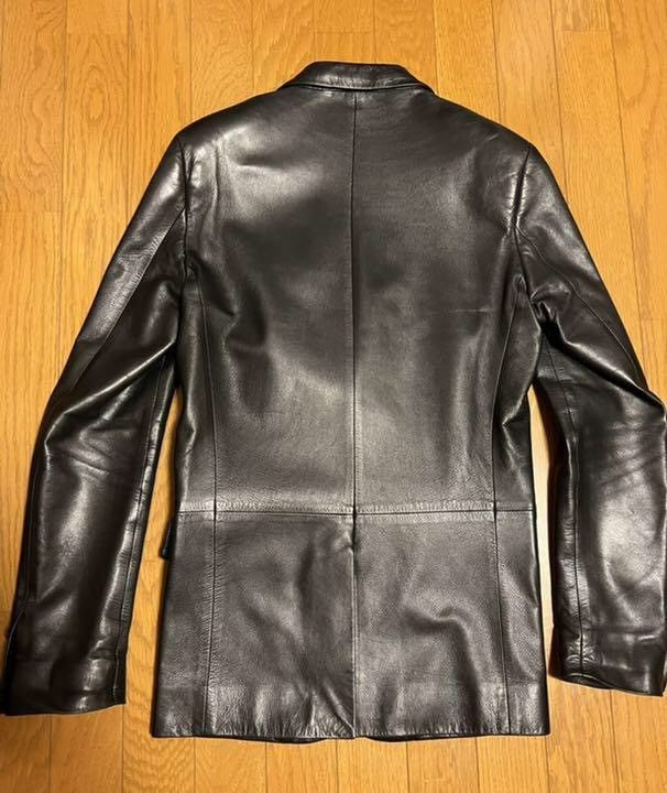 Dior × Hedi Slimane 2004AW "Strip" Leather Jacket Size US S / EU 44-46 / 1 - 2 Thumbnail