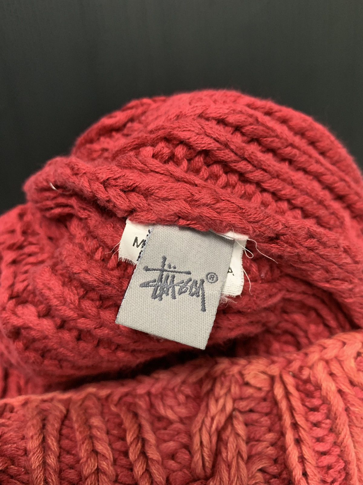 Stussy RARE‼️Stussy Dyed Woven Distressed Beanie Cap Size ONE SIZE - 5 Thumbnail