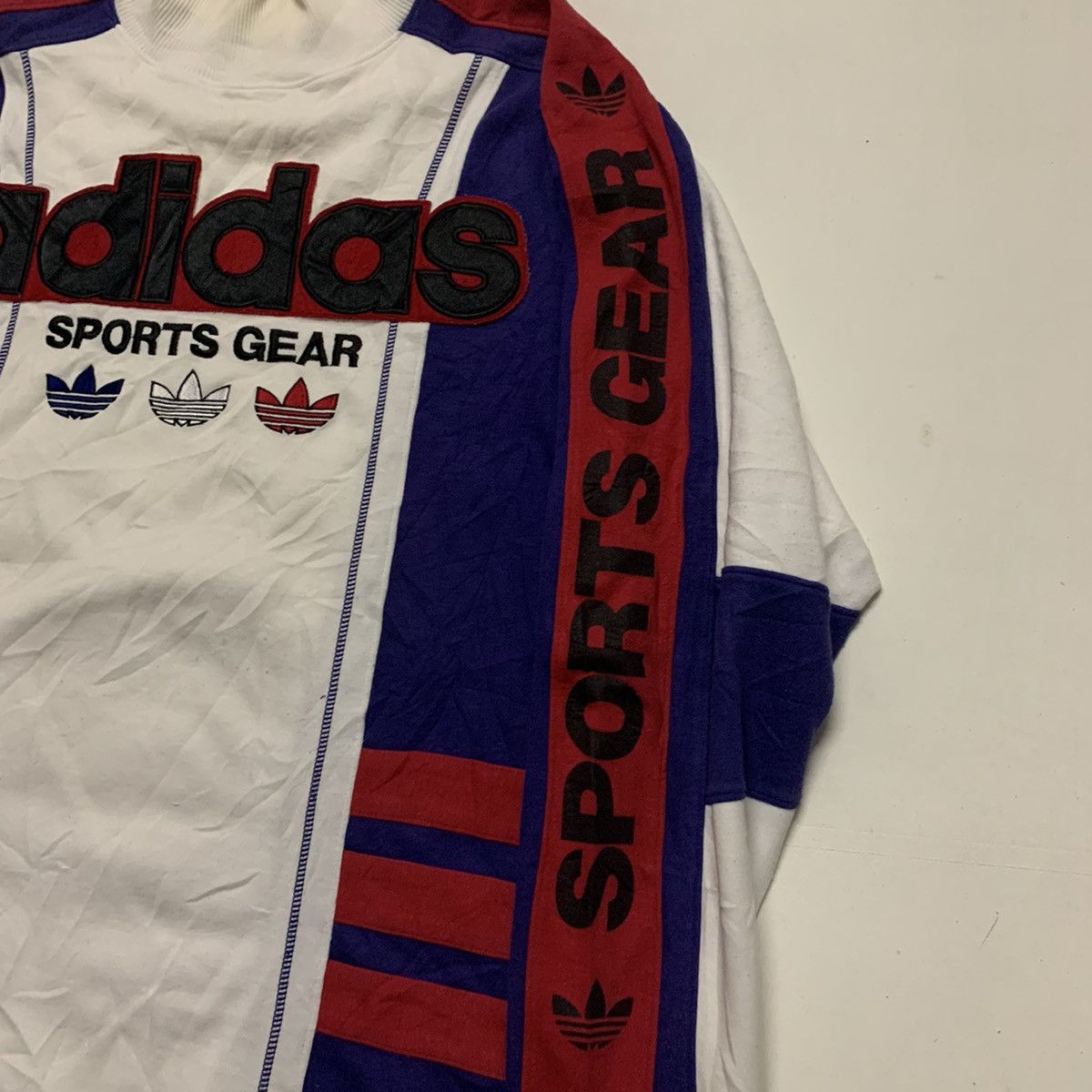 Adidas × Vintage Vintage Adidas Trefoil Sports Gear Sweatshirt Size US XL / EU 56 / 4 - 7 Thumbnail