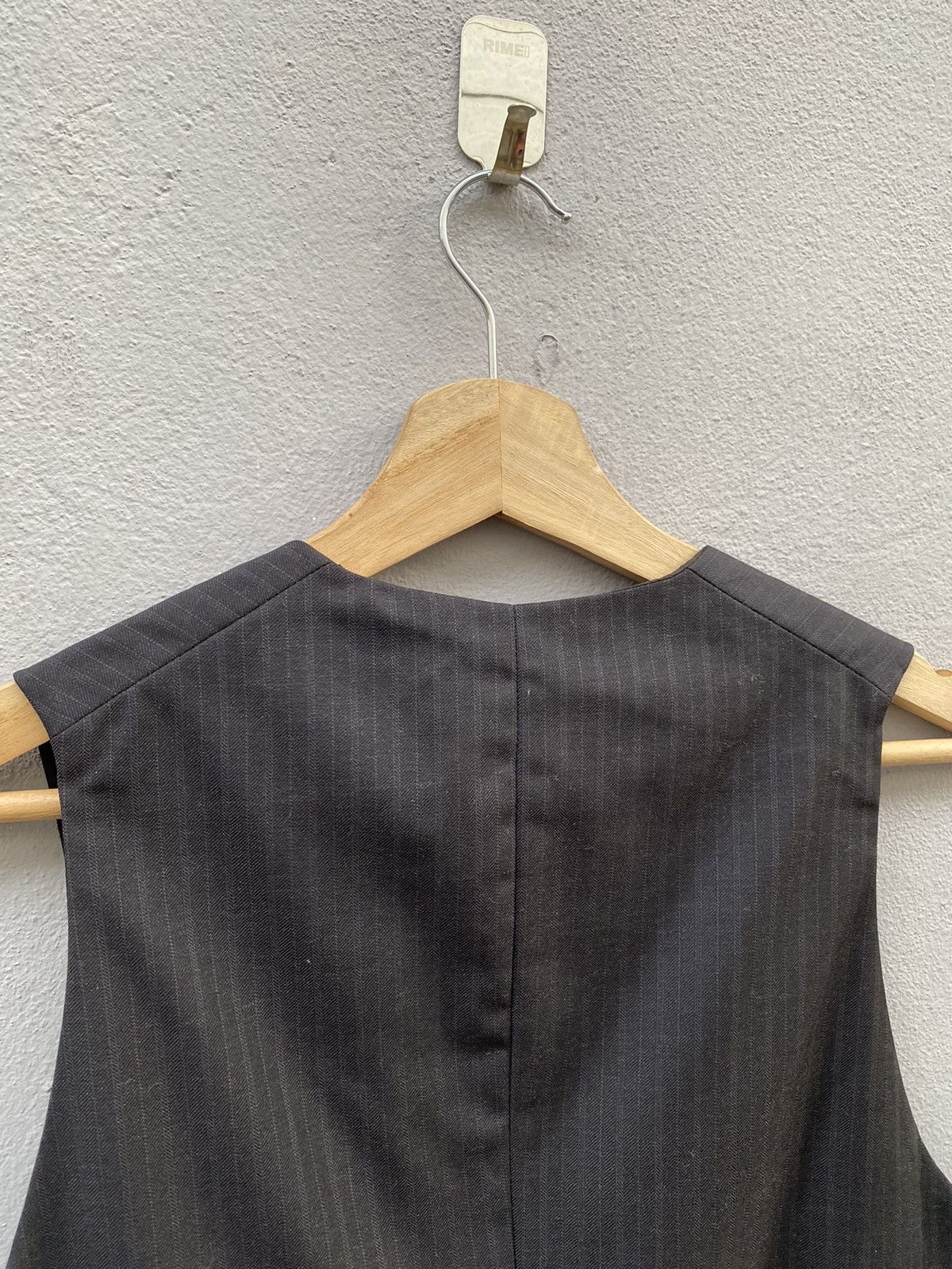 Kris Van Assche RARE💥 KRIS VAN ASSCHE Multipocket/Utility Pin Stripes Vest Size US S / EU 44-46 / 1 - 8 Thumbnail