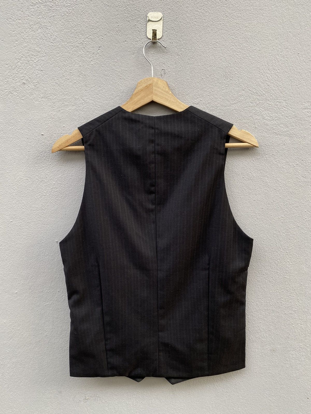 Kris Van Assche RARE💥 KRIS VAN ASSCHE Multipocket/Utility Pin Stripes Vest Size US S / EU 44-46 / 1 - 7 Thumbnail