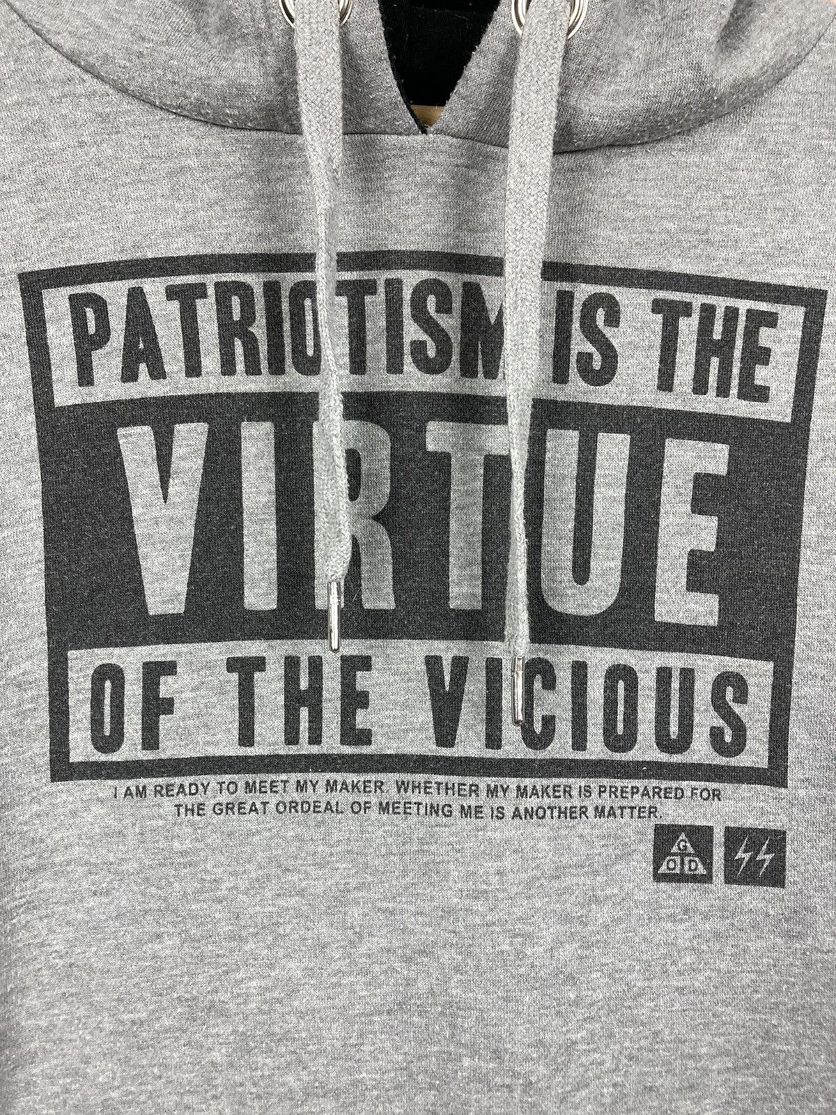Japanese Brand Patriotism Is The Virtue Hoodie #38-1 Size US L / EU 52-54 / 3 - 4 Thumbnail