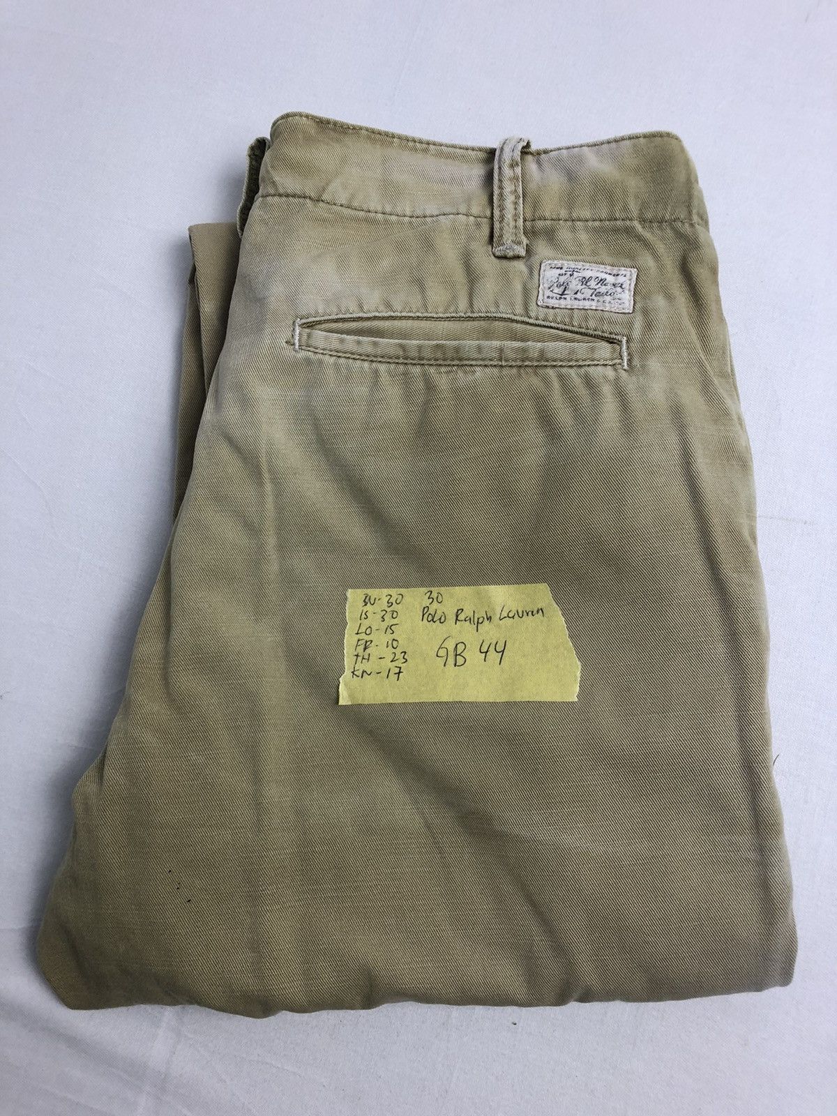 Polo Ralph Lauren × Ralph Lauren Polo Ralph Lauren LRL Minimalist Pants 33x32 Size US 30 / EU 46 - 18 Thumbnail