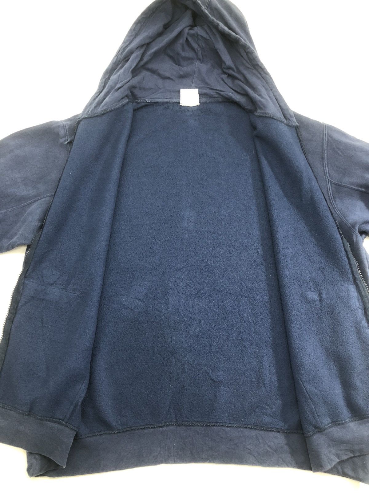 Majestic Vintage Majestic Sox Faded Blue Hoodie Big Logo Size US XL / EU 56 / 4 - 6 Thumbnail