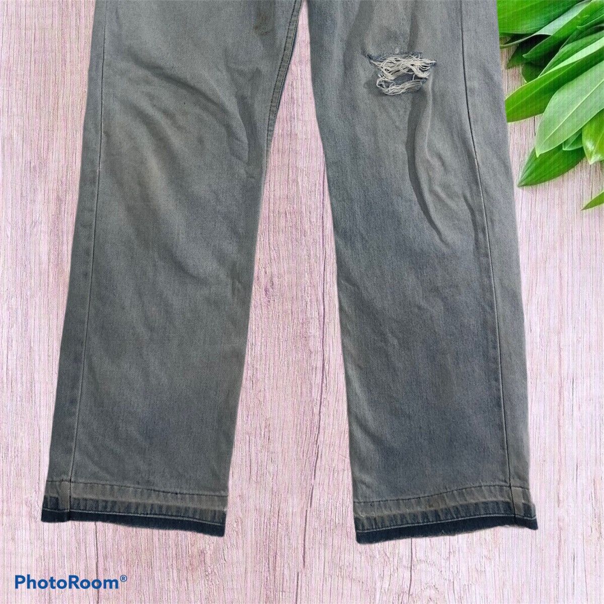 Levi's Vintage Levis Orange Tab Distressed Denim Size US 29 - 3 Thumbnail