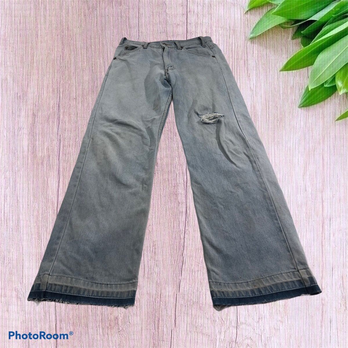 Levi's Vintage Levis Orange Tab Distressed Denim Size US 29 - 5 Thumbnail