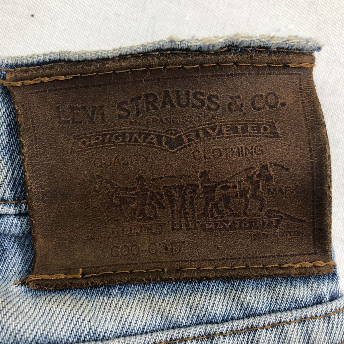 Levi's Vintage Levis Orange Tab Distressed Denim Size US 29 - 10 Thumbnail