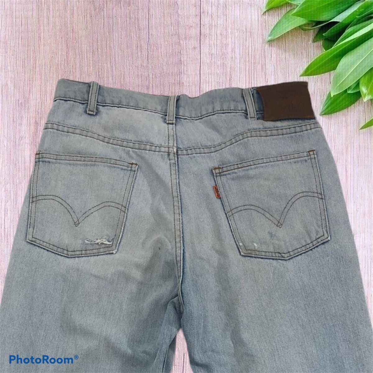 Levi's Vintage Levis Orange Tab Distressed Denim Size US 29 - 8 Thumbnail