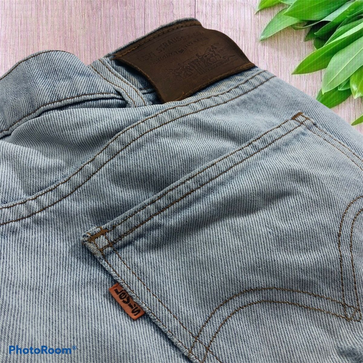 Levi's Vintage Levis Orange Tab Distressed Denim Size US 29 - 9 Thumbnail