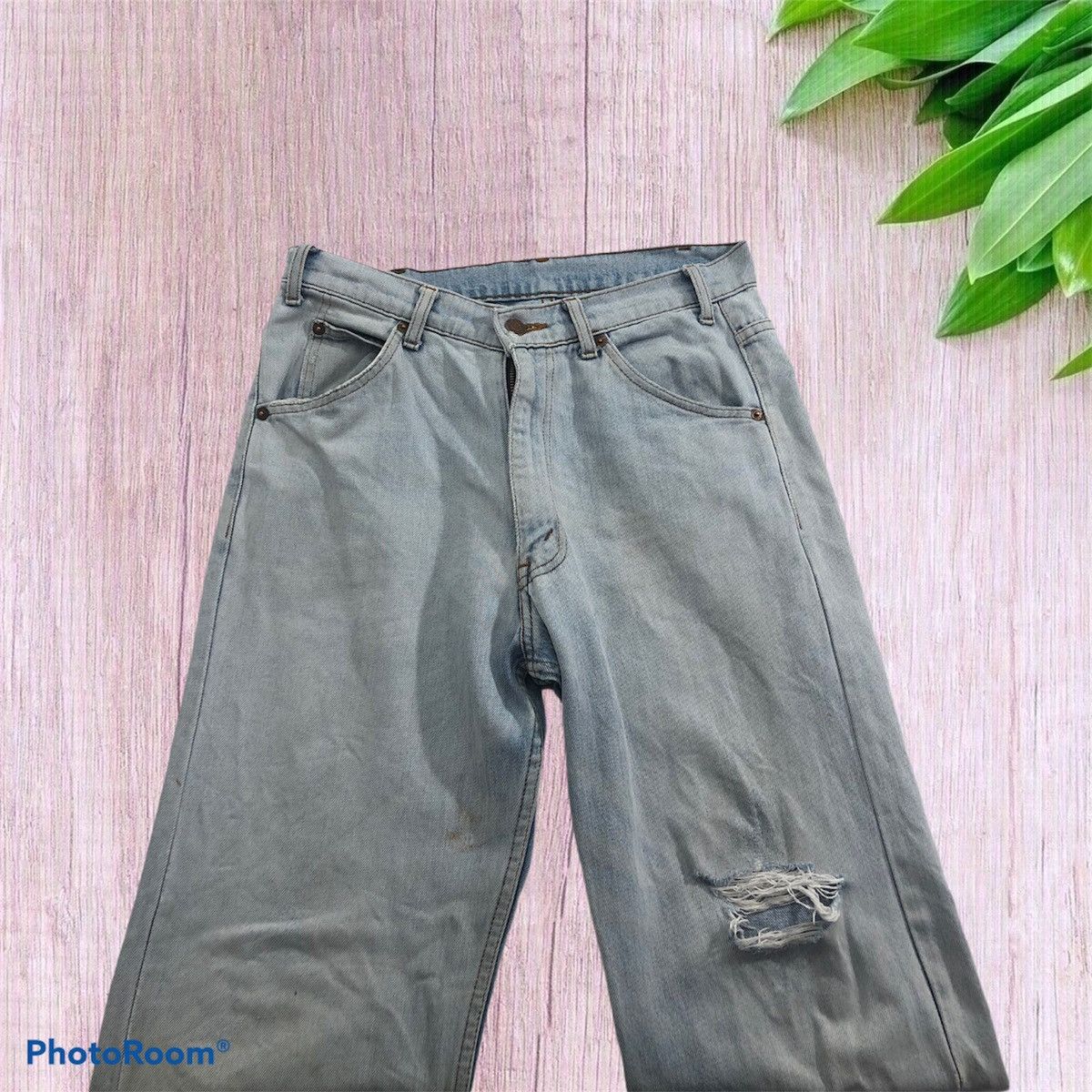 Levi's Vintage Levis Orange Tab Distressed Denim Size US 29 - 6 Thumbnail