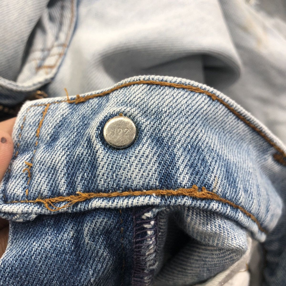 Levi's Vintage Levis Orange Tab Distressed Denim Size US 29 - 12 Thumbnail