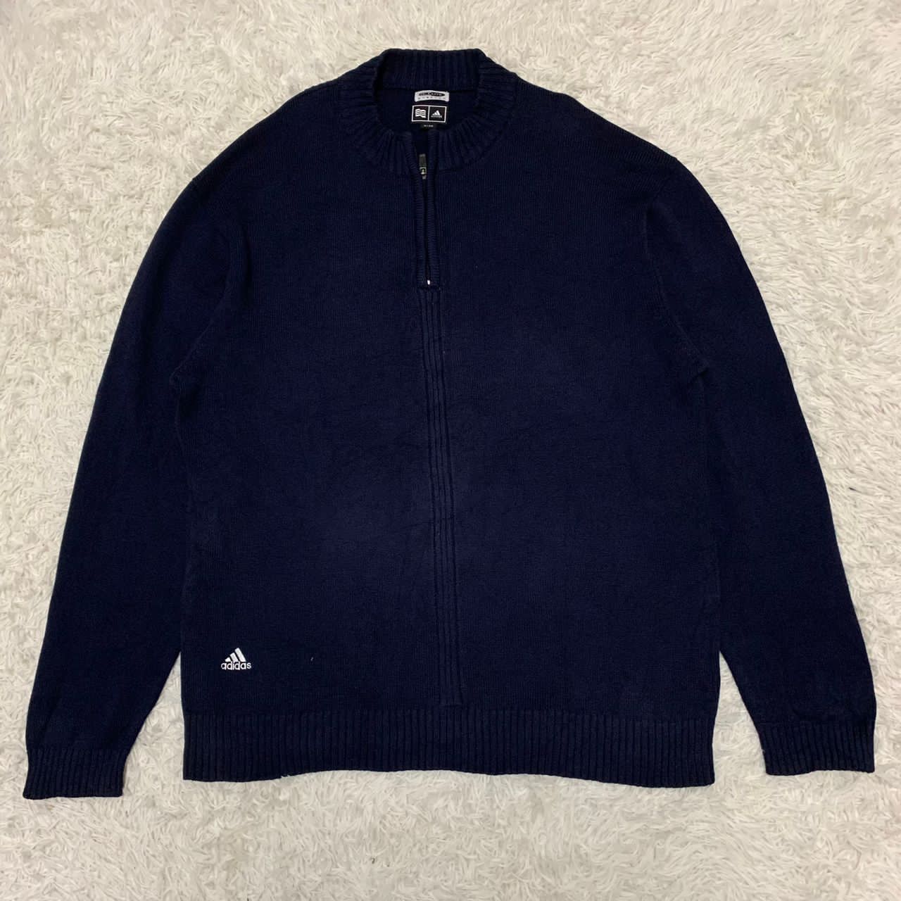 Adidas Adidas climalite stretch zipper sweater Size US L / EU 52-54 / 3 - 9 Thumbnail