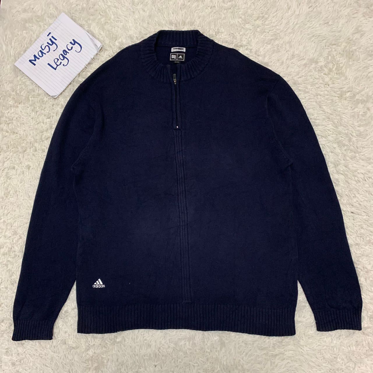 Adidas Adidas climalite stretch zipper sweater Size US L / EU 52-54 / 3 - 1 Thumbnail
