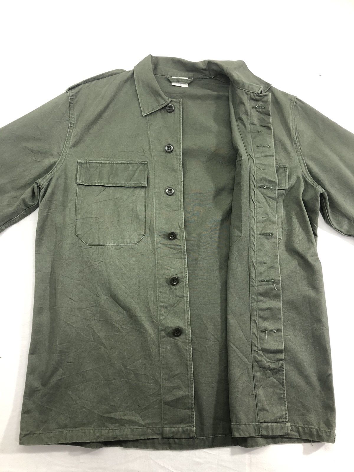 Vintage Vintage Preta Germany Army Button Shirt Side Flag Jacket Size US L / EU 52-54 / 3 - 7 Thumbnail