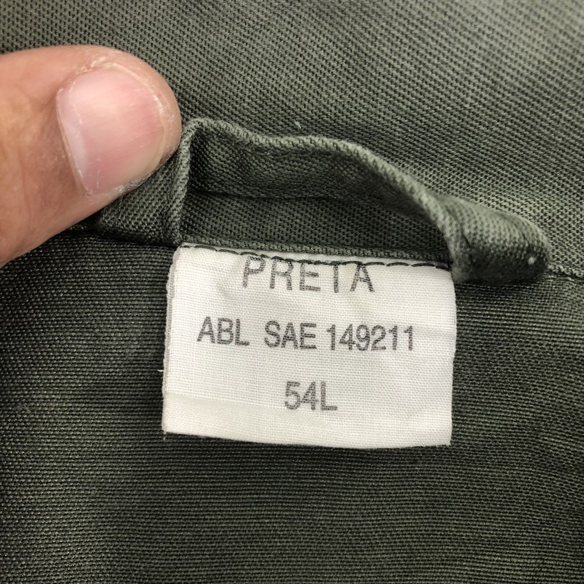 Vintage Vintage Preta Germany Army Button Shirt Side Flag Jacket Size US L / EU 52-54 / 3 - 9 Thumbnail
