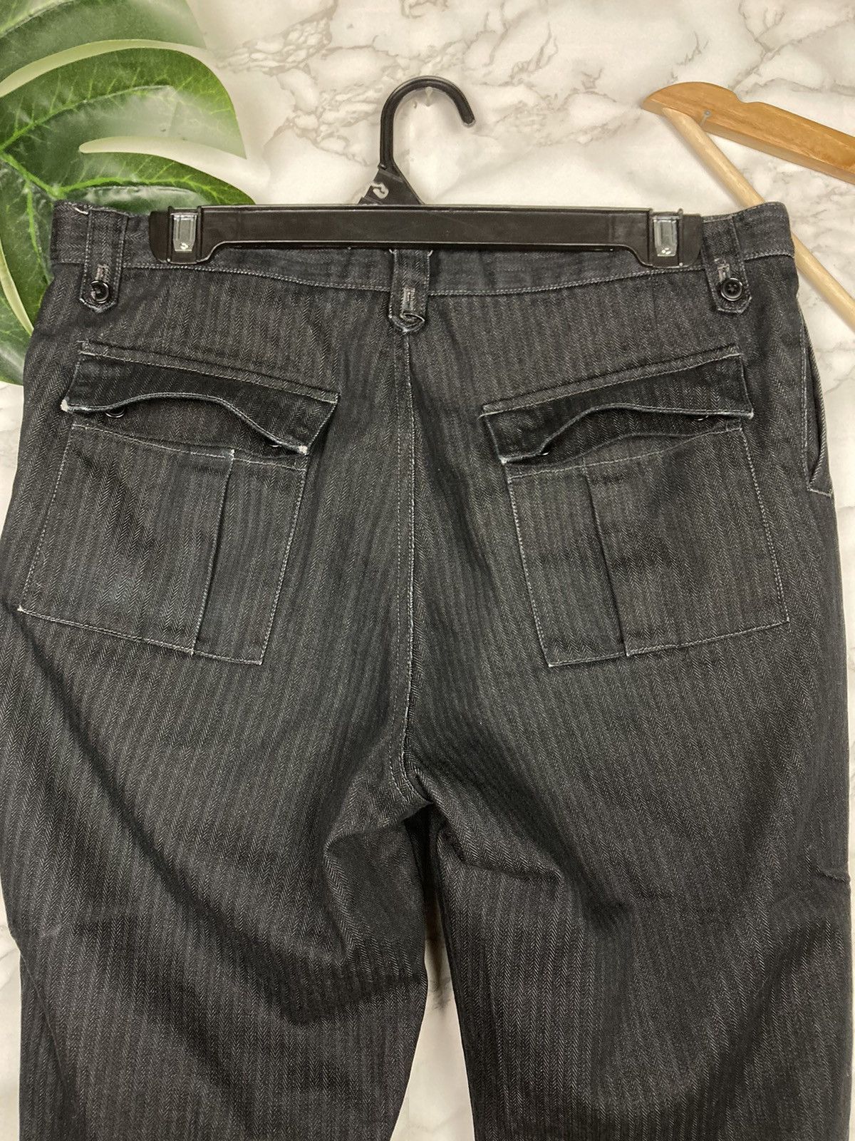 Japanese Brand Sissy by Kansai Yamamoto Bush Pants Size US 33 - 7 Thumbnail