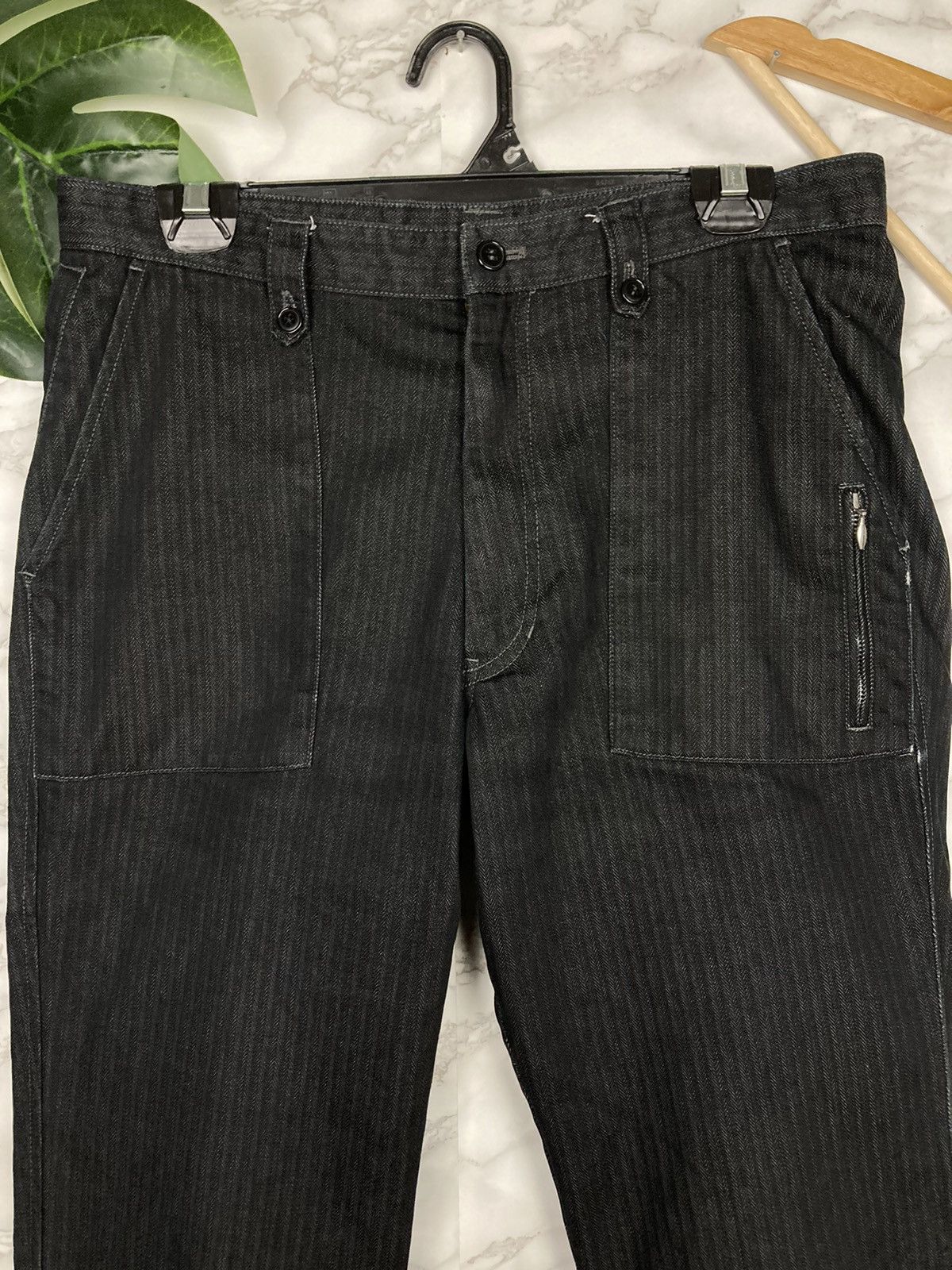 Japanese Brand Sissy by Kansai Yamamoto Bush Pants Size US 33 - 6 Thumbnail