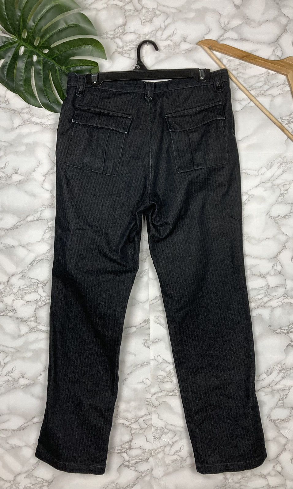 Japanese Brand Sissy by Kansai Yamamoto Bush Pants Size US 33 - 2 Thumbnail