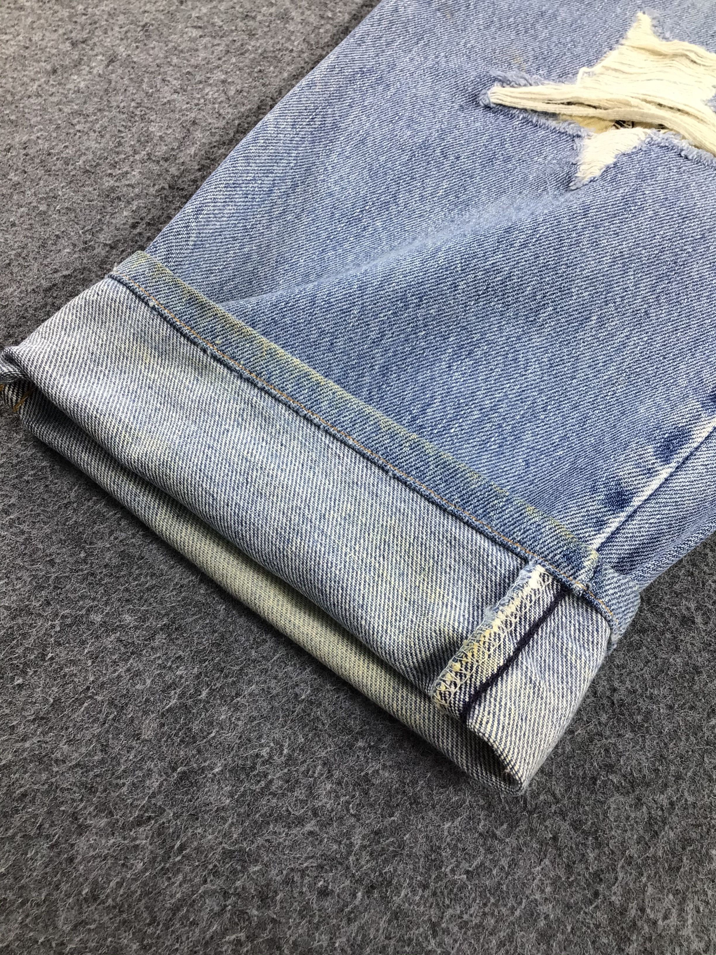 Levi's Vintage Levis 550 Distress Jeans-JM409 Size US 36 / EU 52 - 6 Thumbnail