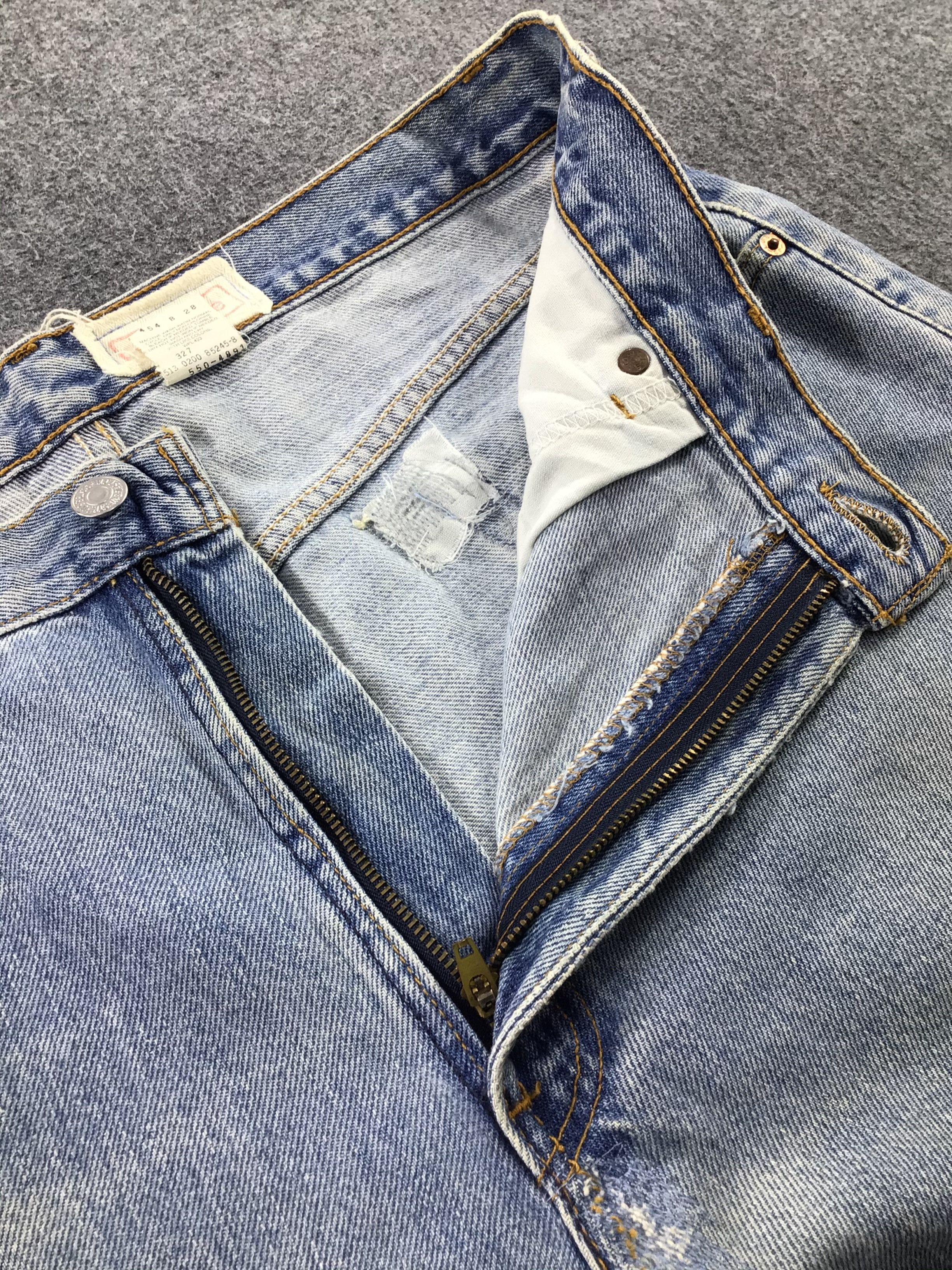 Levi's Vintage Levis 550 Distress Jeans-JM409 Size US 36 / EU 52 - 7 Thumbnail