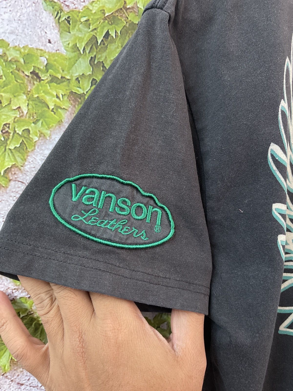 Vanson Leathers × Vintage VINTAGE VANSON LEATHER BIG LOGO VERY RARE Size US M / EU 48-50 / 2 - 3 Thumbnail