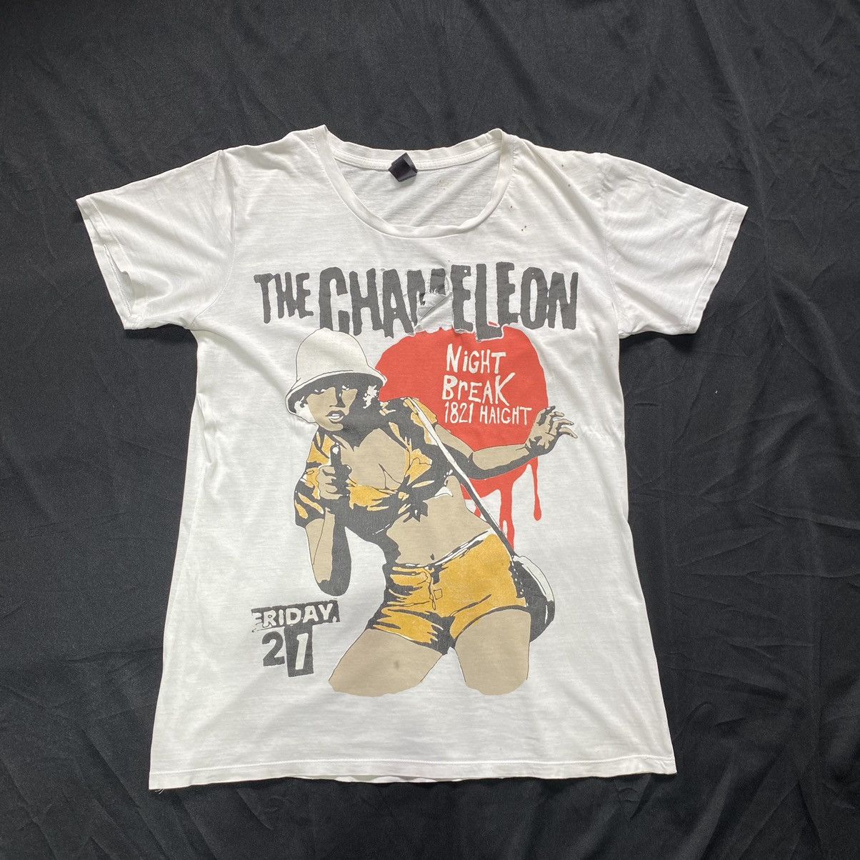 Vintage Thrashed Distressed Vintage The Chameleon ERD GRUNGE TSHIRT Size L / US 10 / IT 46 - 1 Thumbnail