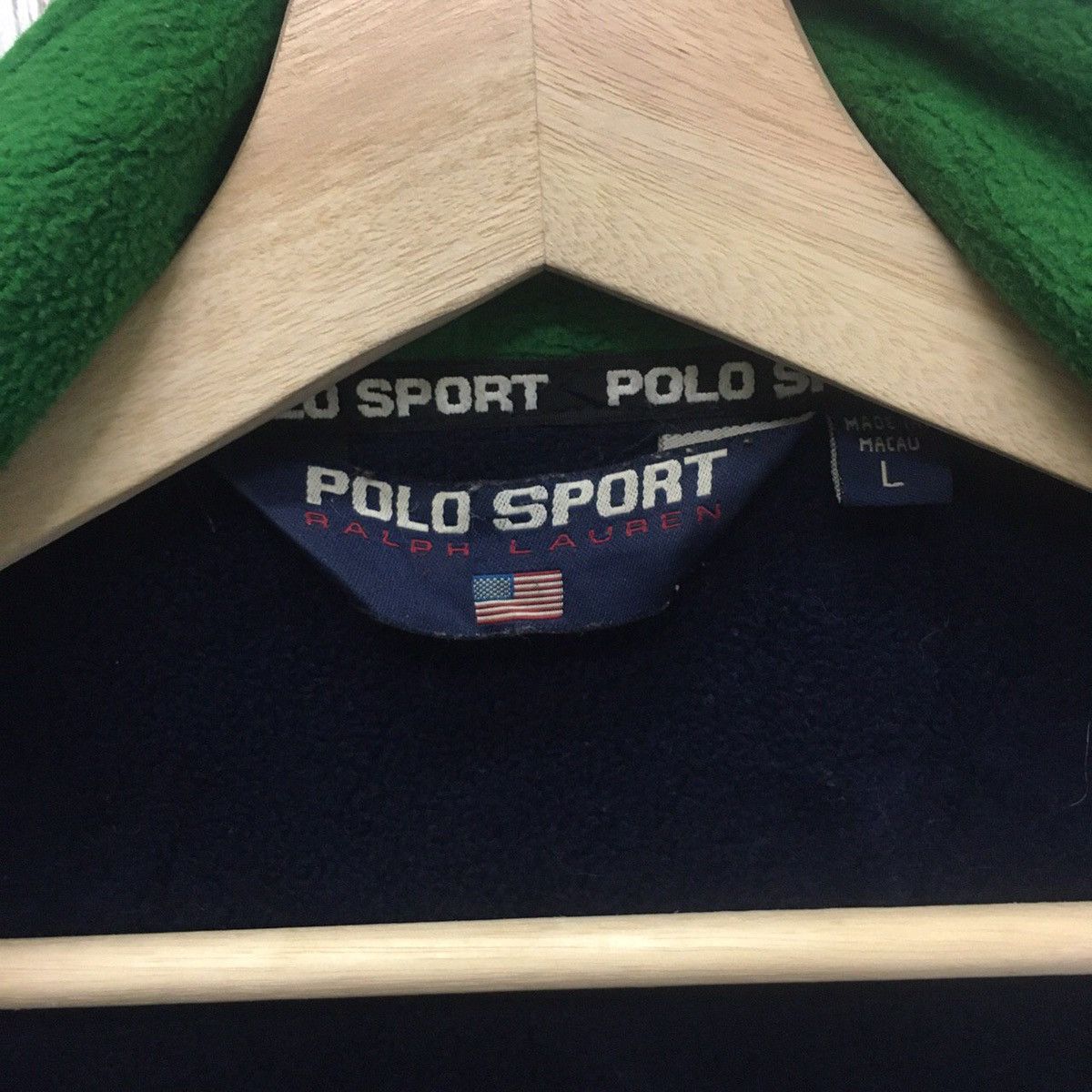 Polo Ralph Lauren × Vintage ‼️Rare POLO SPORT fleece sweatshirt pullover jumper Size US XL / EU 56 / 4 - 12 Thumbnail
