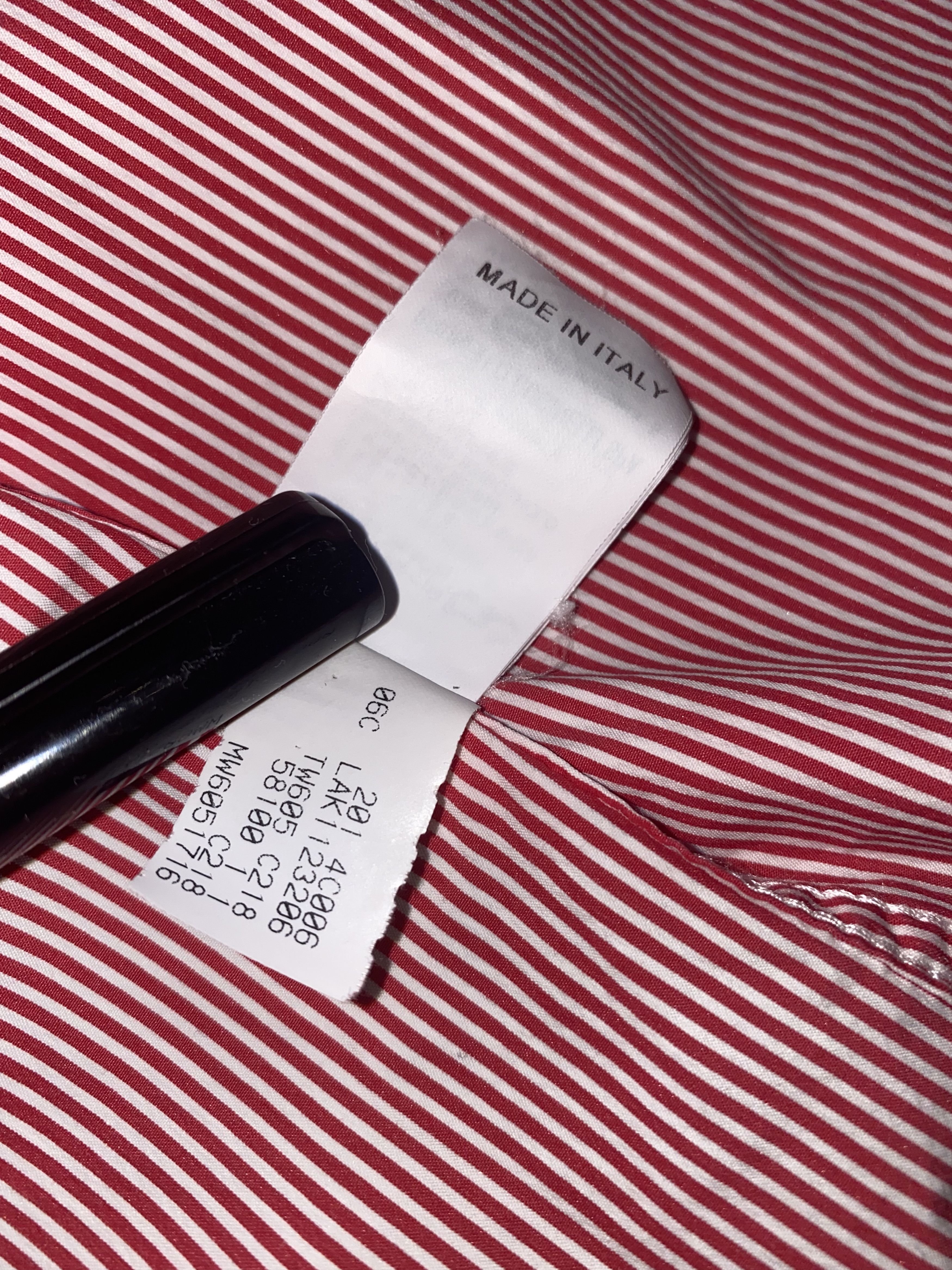 Brunello Cucinelli DS! Brunello Cucinelli Striped Pink Button Up Shirt Size US XL / EU 56 / 4 - 13 Thumbnail