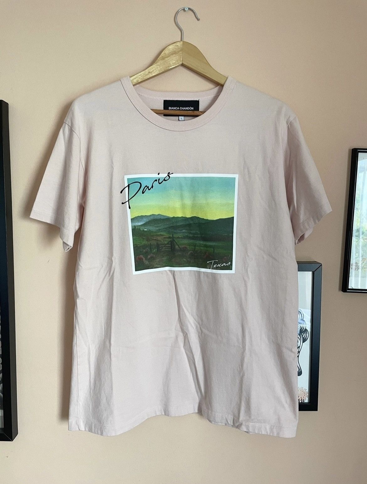Bianca Chandon Paris Texas Postcard souvenir T-shirt