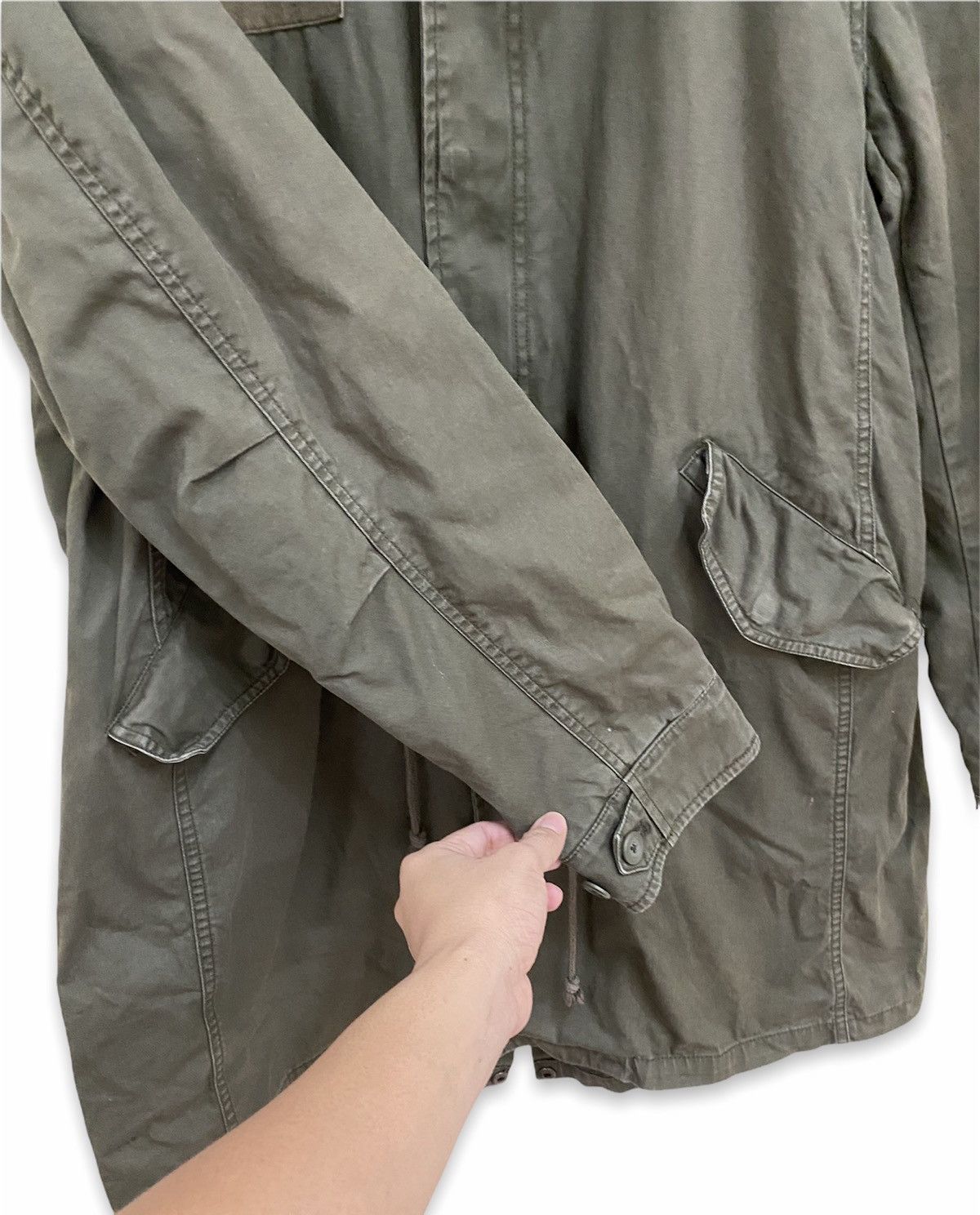 GU × Japanese Brand GU Fishtail Parka Jacket Size US XL / EU 56 / 4 - 5 Thumbnail