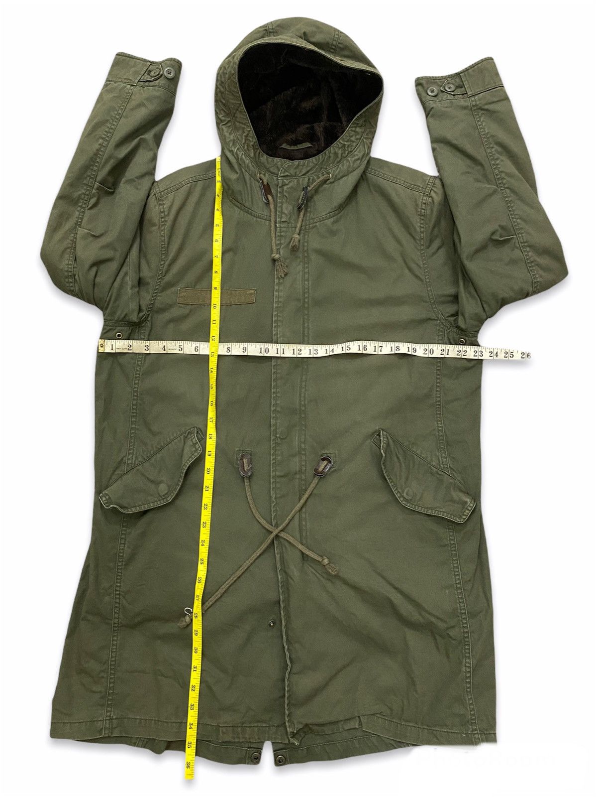 GU × Japanese Brand GU Fishtail Parka Jacket Size US XL / EU 56 / 4 - 13 Thumbnail
