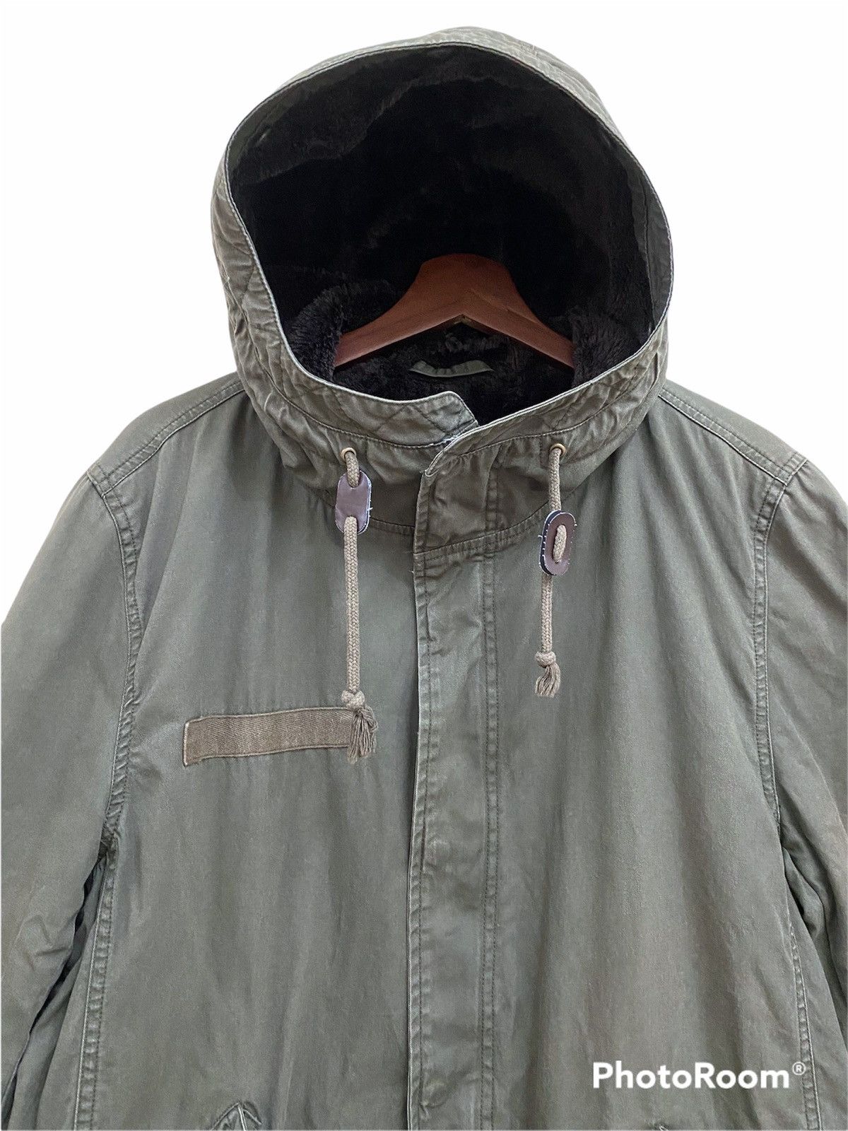 GU × Japanese Brand GU Fishtail Parka Jacket Size US XL / EU 56 / 4 - 3 Thumbnail