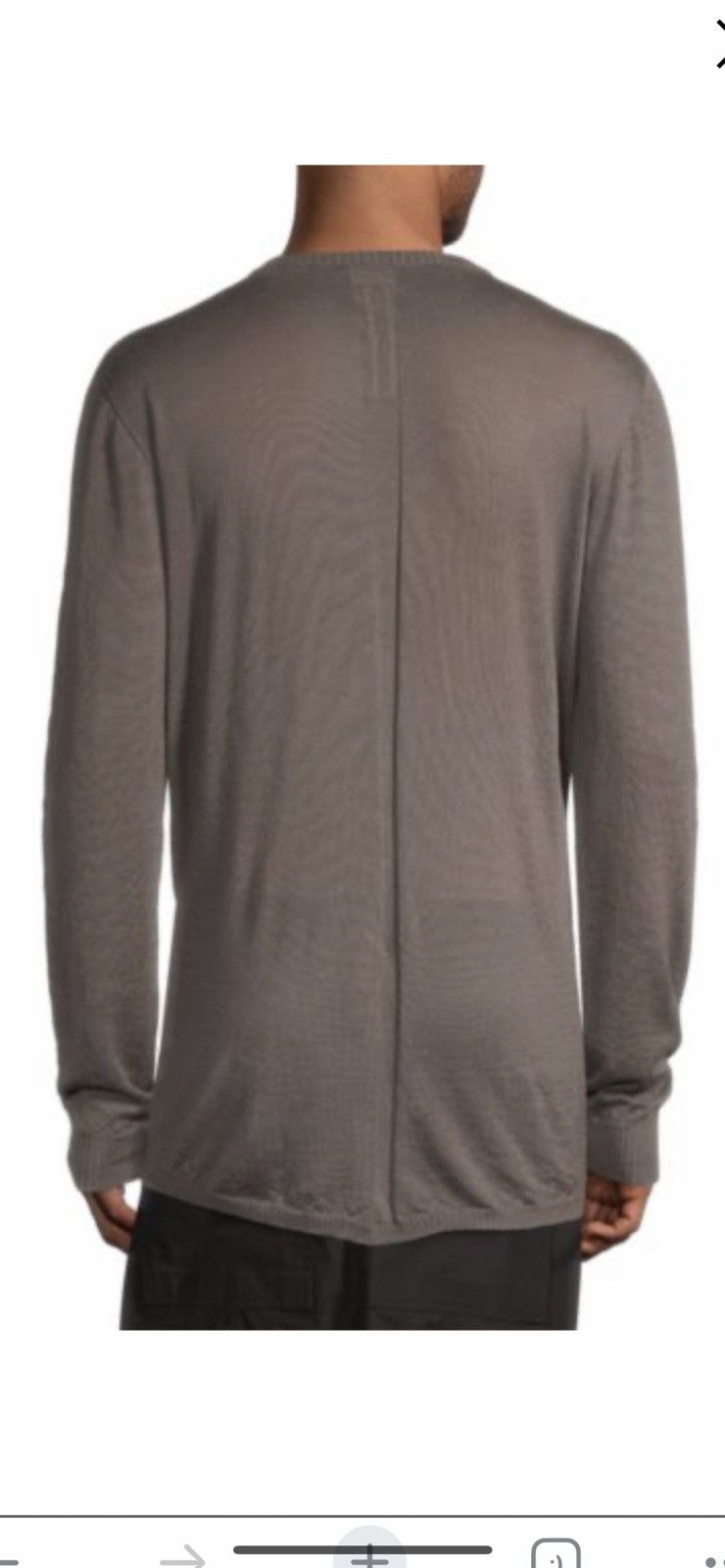 Rick Owens Rick Owens men’s cashmere sweater. One size. $900 Size US L / EU 52-54 / 3 - 2 Thumbnail
