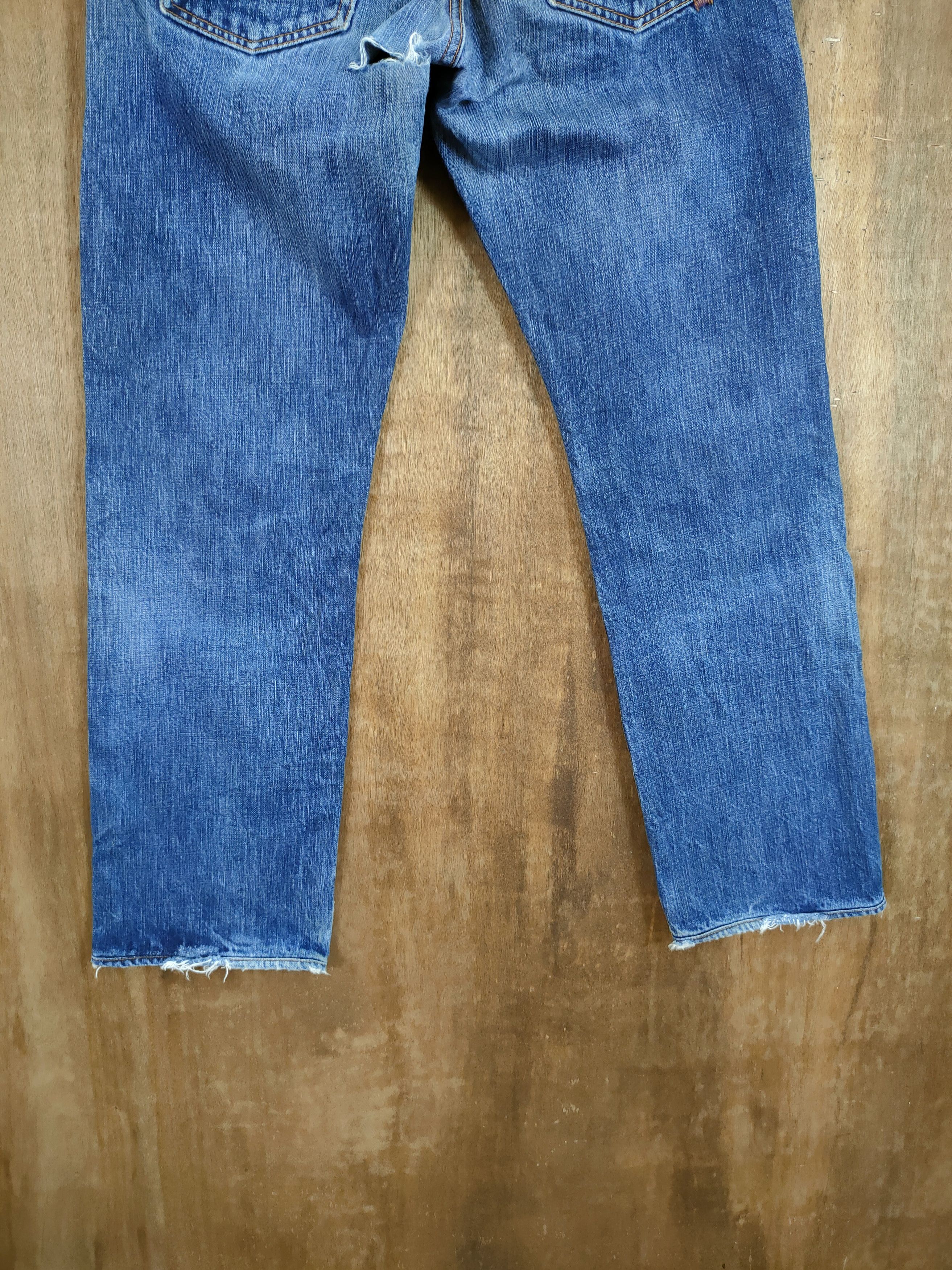 Prps DL PRPS Japan blue Distressed denim jeans #46-894 Size US 28 / EU 44 - 10 Thumbnail