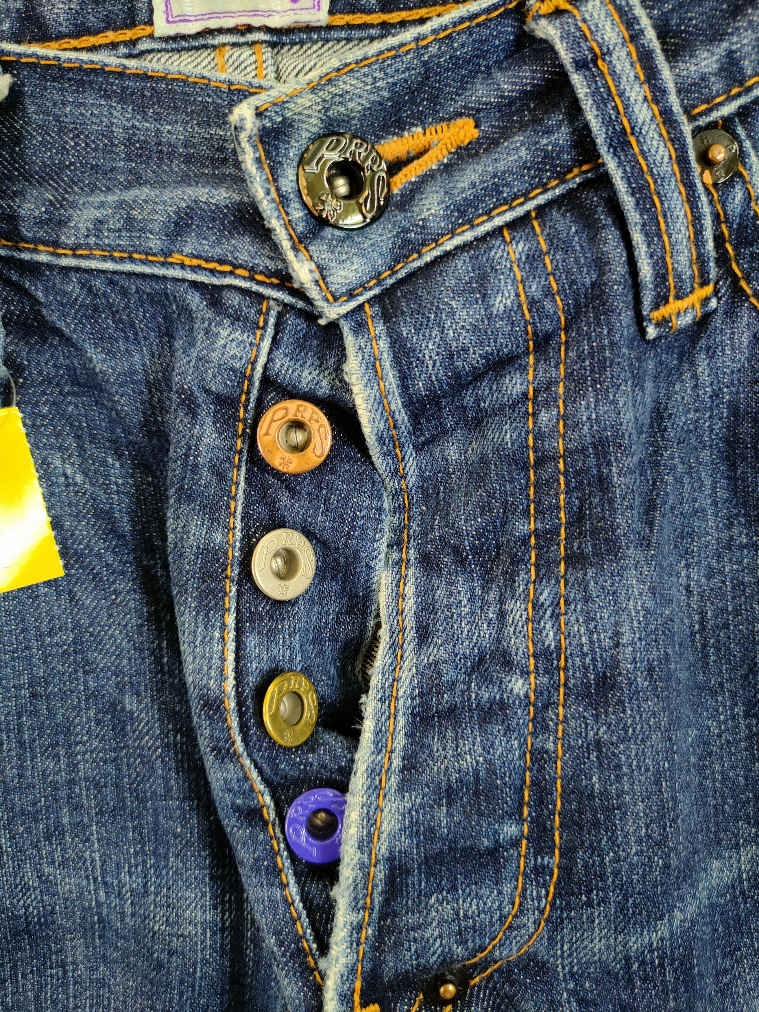 Prps DL PRPS Japan blue Distressed denim jeans #46-894 Size US 28 / EU 44 - 7 Thumbnail
