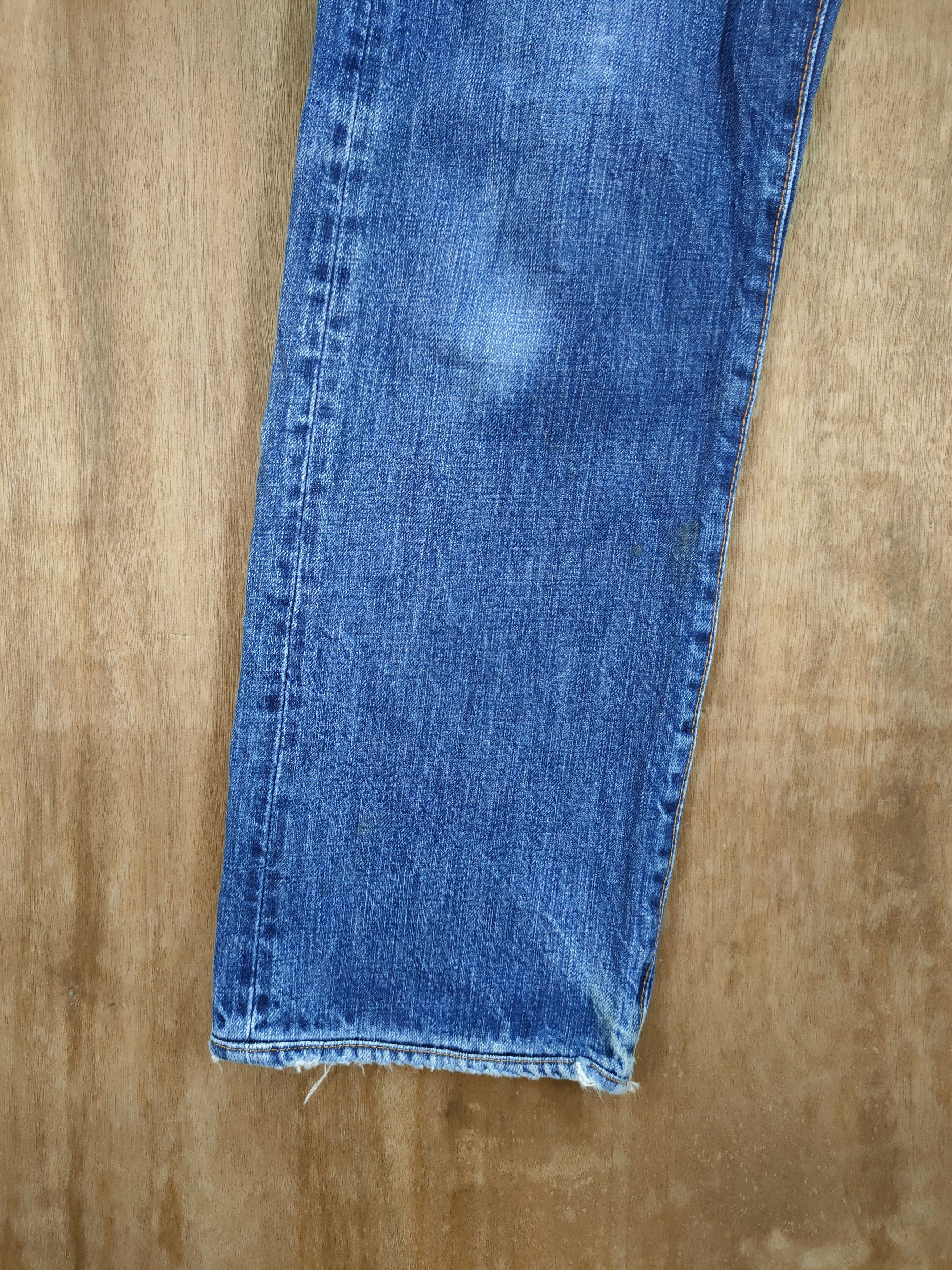 Prps DL PRPS Japan blue Distressed denim jeans #46-894 Size US 28 / EU 44 - 2 Thumbnail