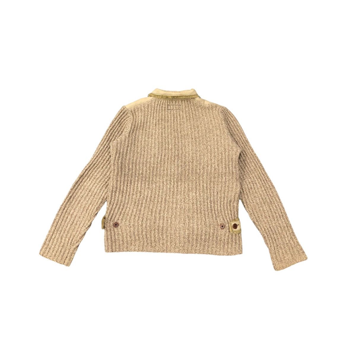 BIGI × Takeo Kikuchi 🔥Archive🔥 AW -14 Men's Bigi Knit moleskin Trucker Jacket Size US M / EU 48-50 / 2 - 5 Thumbnail
