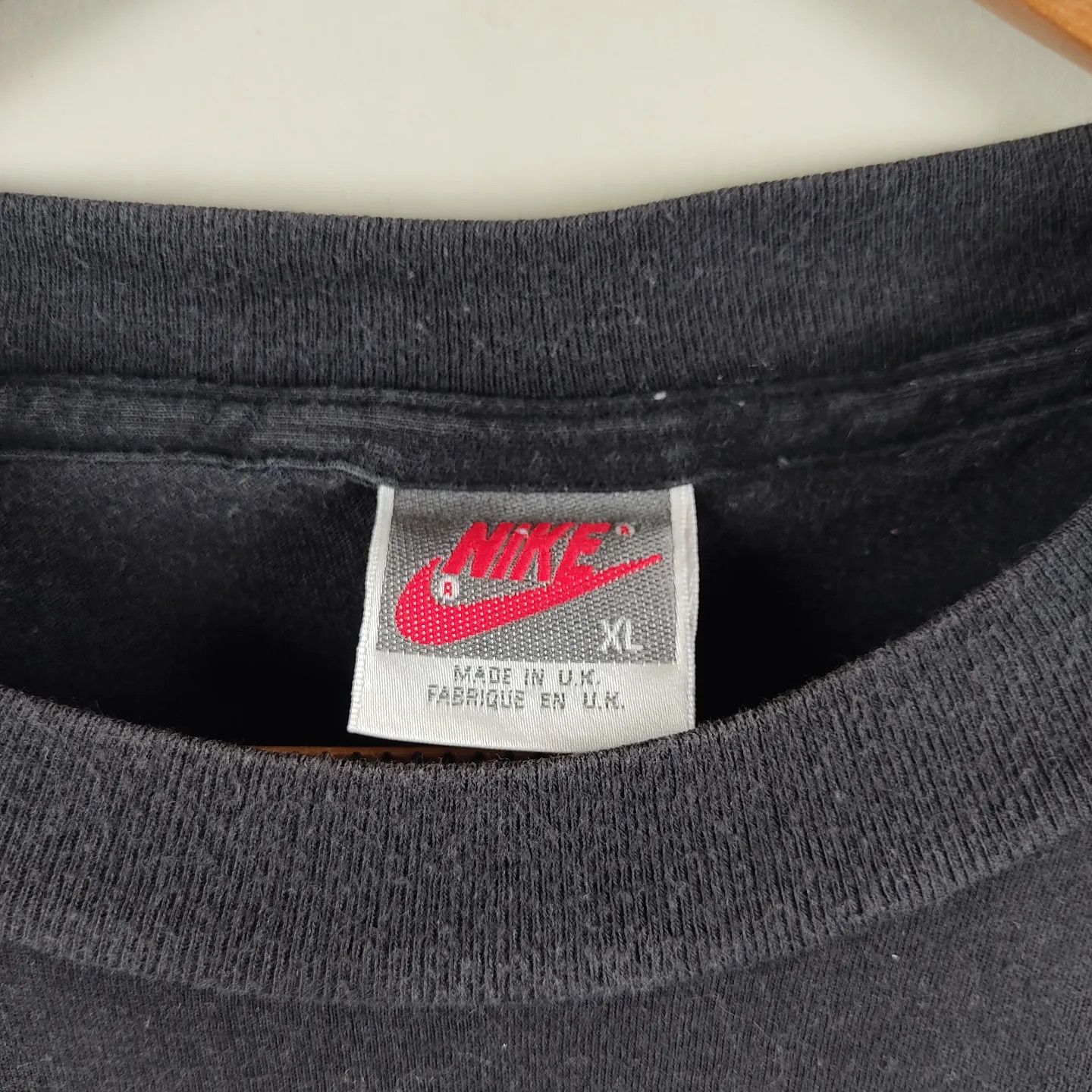 NBA × Nike × Vintage 90's Nike air Jordan The man doesn't live on earth Size US XL / EU 56 / 4 - 4 Thumbnail