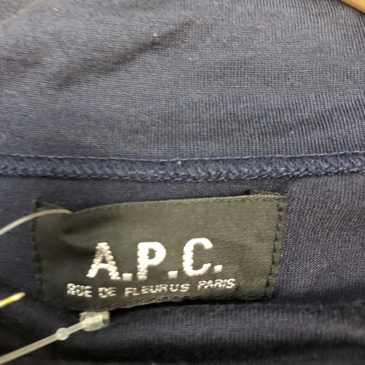 A.P.C. A.P.C Blue Short Shirt #3608 Size US S / EU 44-46 / 1 - 9 Thumbnail