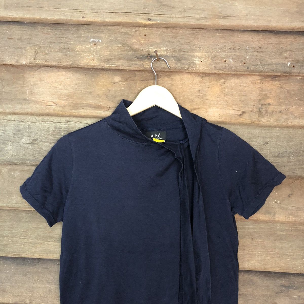 A.P.C. A.P.C Blue Short Shirt #3608 Size US S / EU 44-46 / 1 - 2 Thumbnail