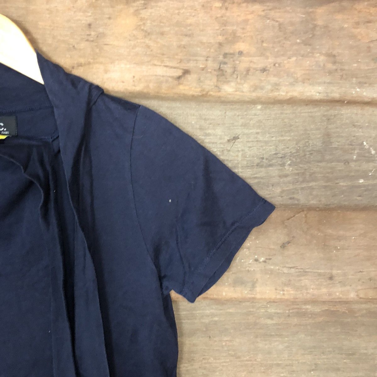 A.P.C. A.P.C Blue Short Shirt #3608 Size US S / EU 44-46 / 1 - 4 Thumbnail