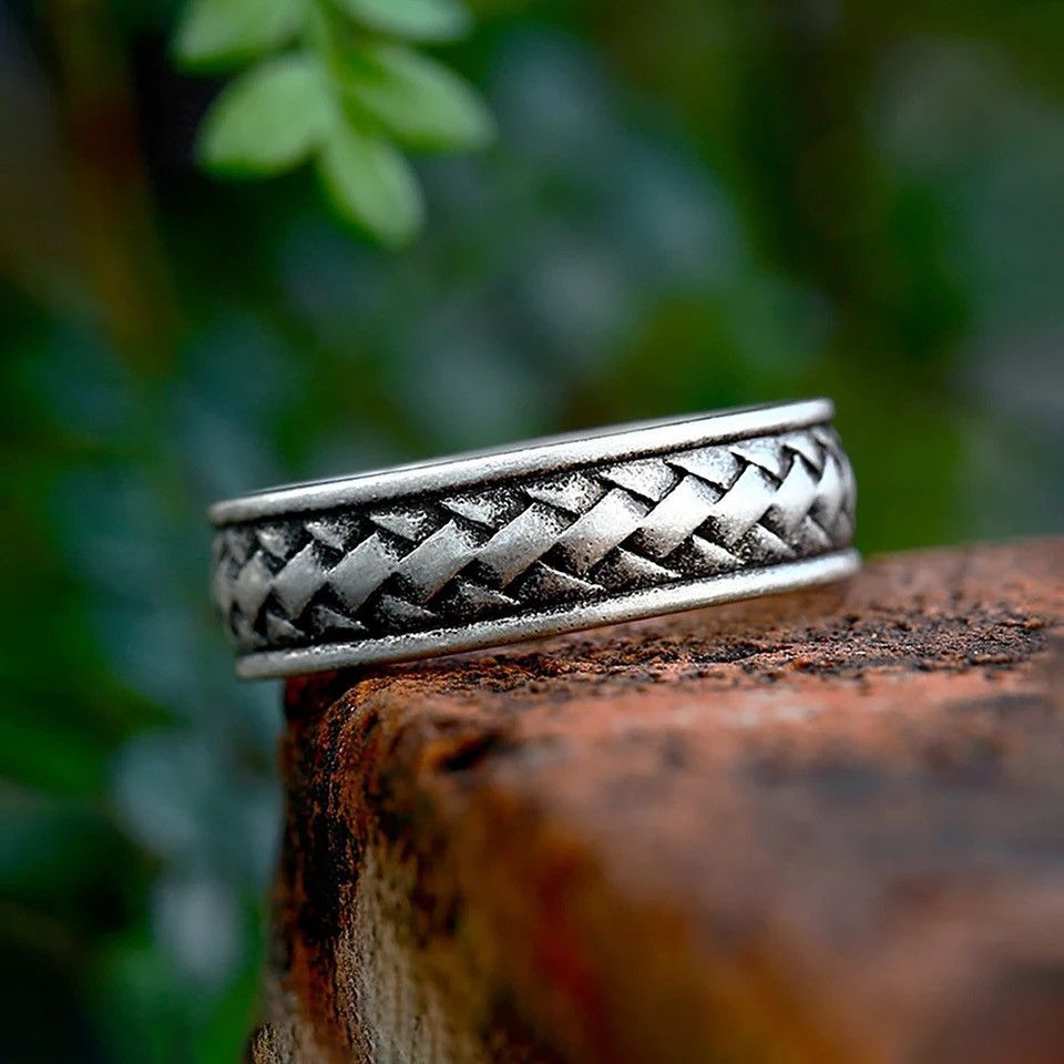 Jewelry Cool Creative Braided Ring Size ONE SIZE - 3 Thumbnail