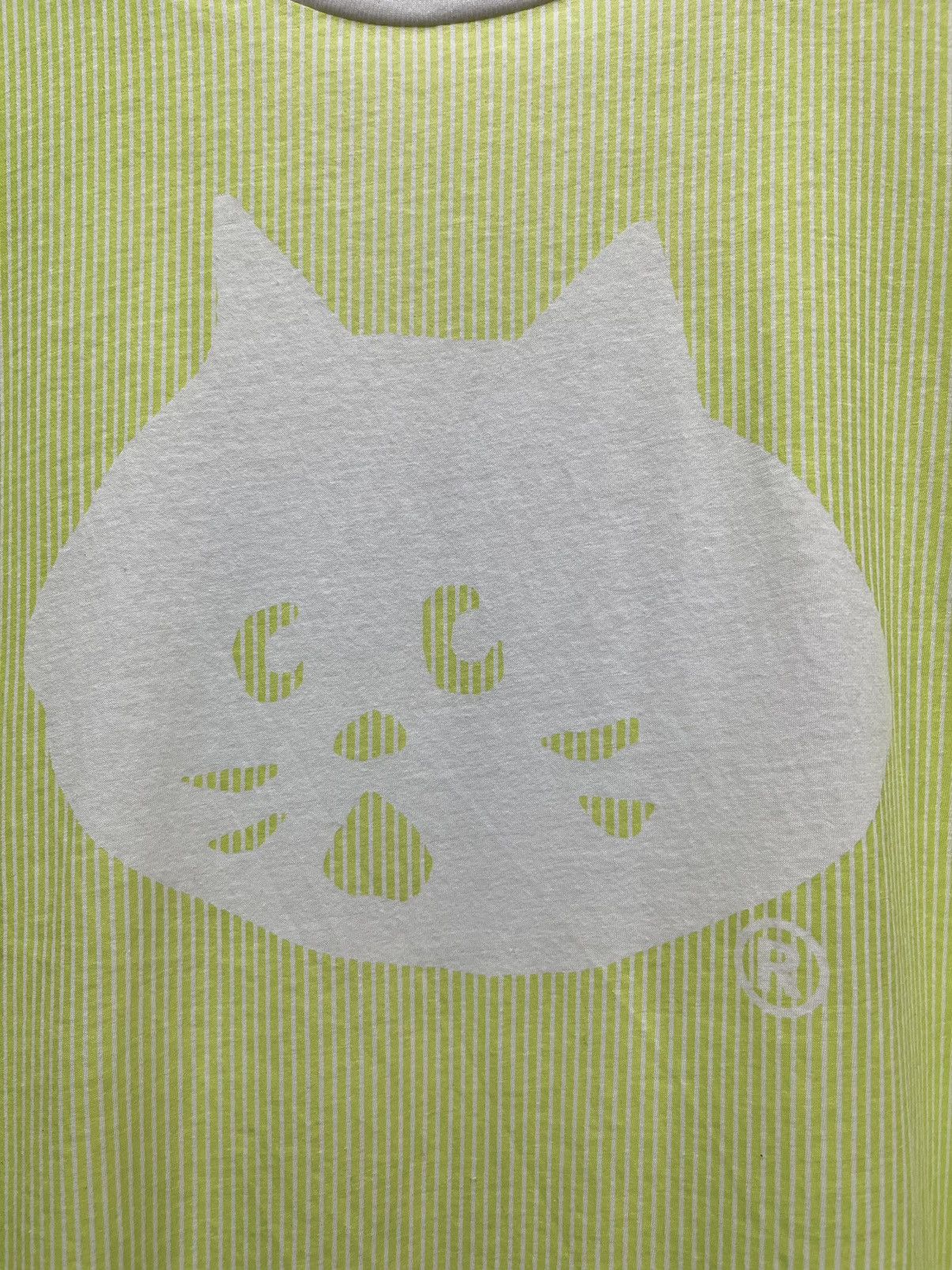 Issey Miyake 🔥Ne-net ISSEY MIYAKE Iconic Cat Thin Cotton T-Shirt Size US M / EU 48-50 / 2 - 2 Thumbnail