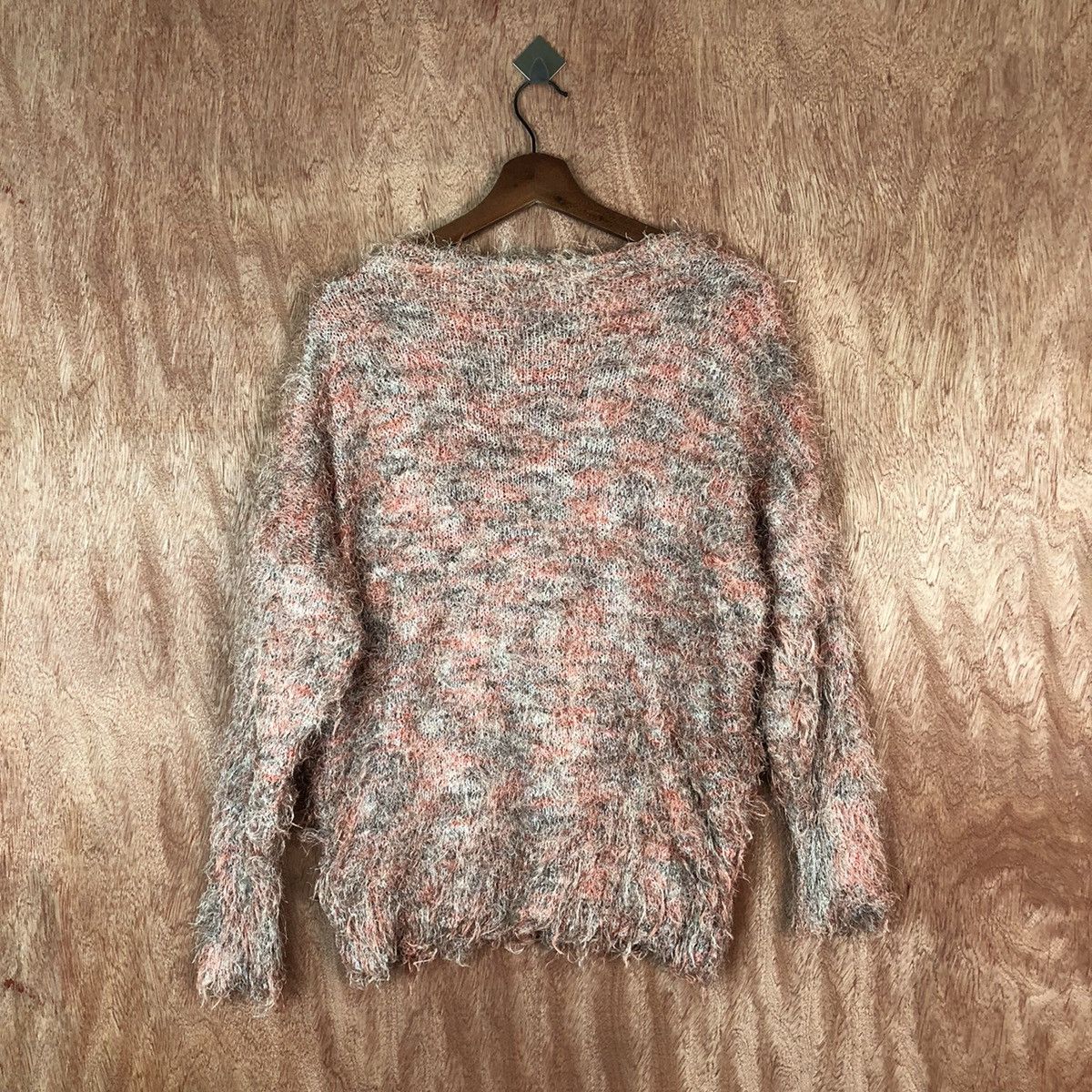 Japanese Brand Style Operation Shag Shaggy Fur Mohair Knitwear #6642 Size US M / EU 48-50 / 2 - 9 Thumbnail