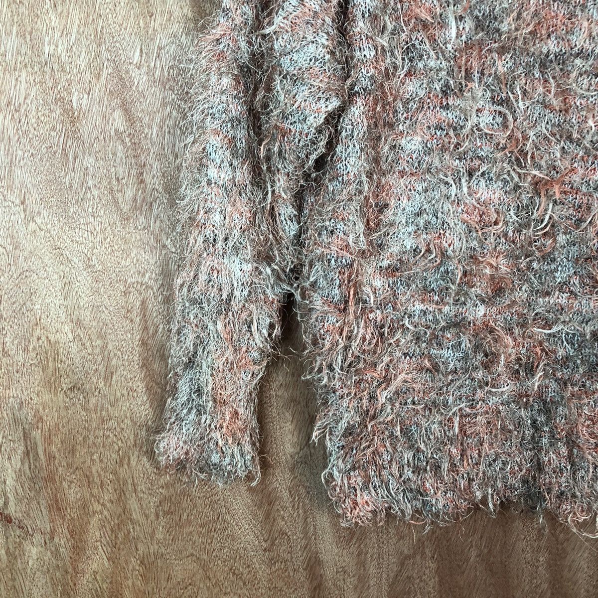 Japanese Brand Style Operation Shag Shaggy Fur Mohair Knitwear #6642 Size US M / EU 48-50 / 2 - 4 Thumbnail