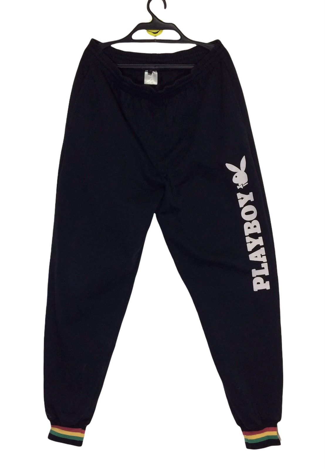 Playboy Vintage Playboy Pants Spellout Big Logo Rista Sweatpant Size US 34 / EU 50 - 1 Thumbnail